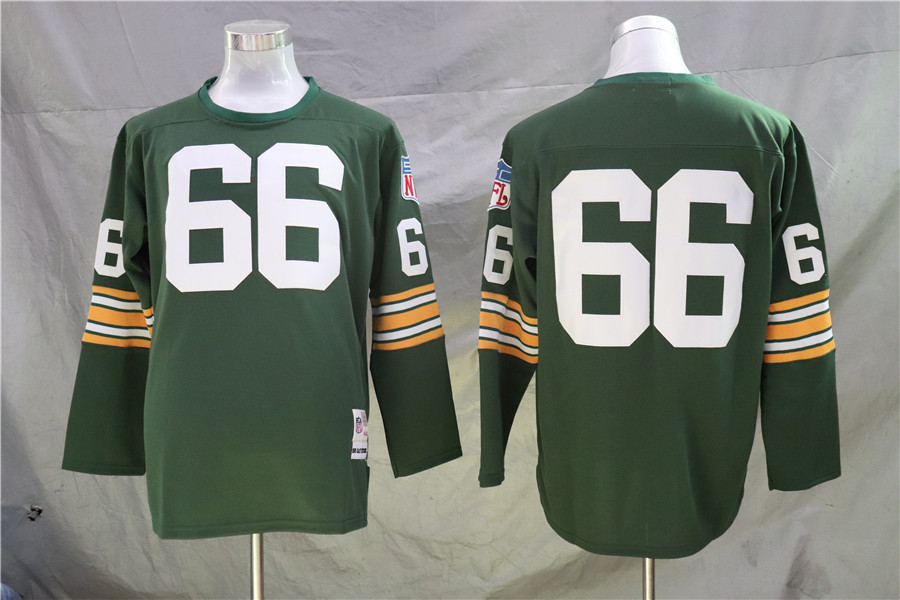 Men's Green Bay Packers Ray Nitschke Mitchell & Ness Green Legacy Jersey
